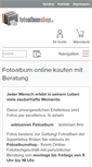 Mobile Screenshot of fotoalbumshop.de